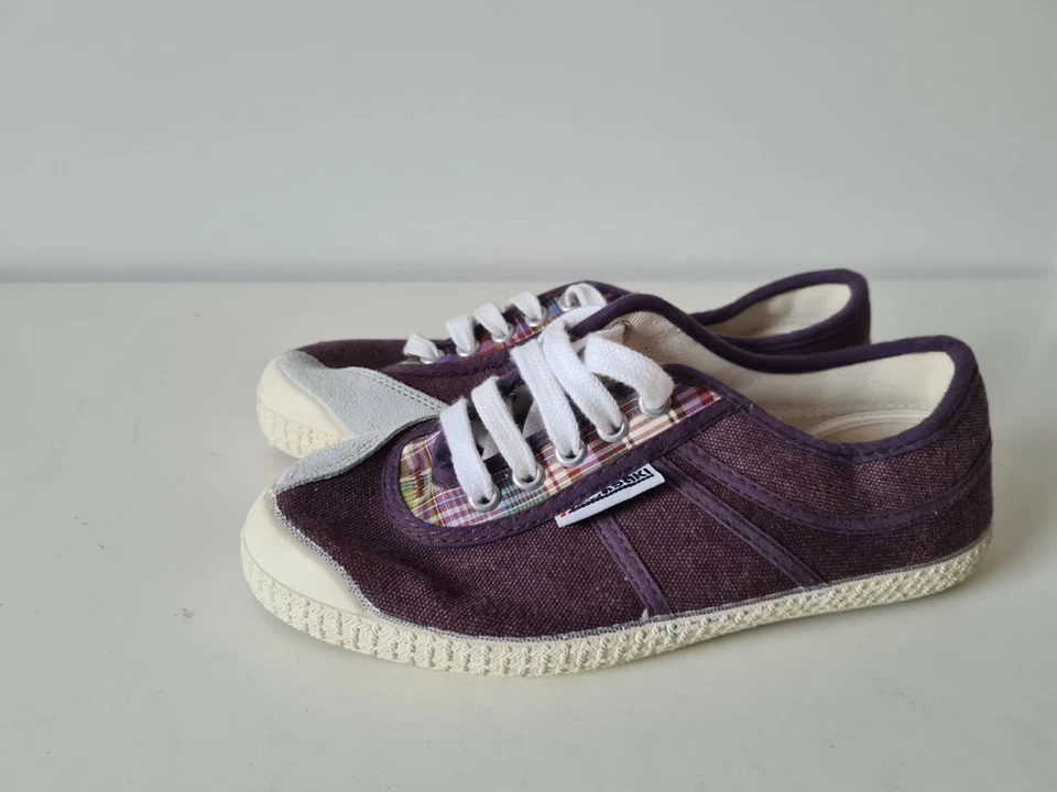 Kawasaki Original Mujer Hombre Unisex Morado Gris Zapatos Zapatos de Verano - 37 EU - Imagen 2 de 3