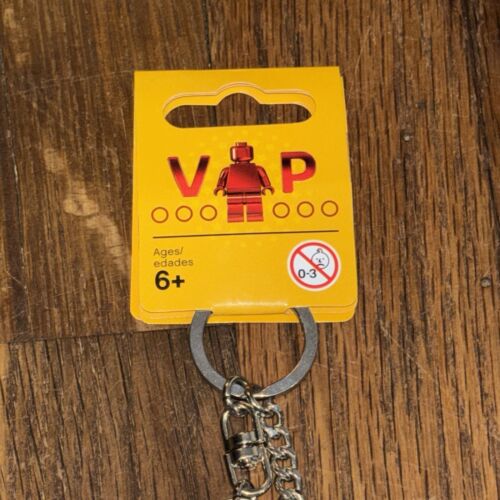 LEGO 5005205 VIP Red Minifigure Keychain Exclusive Brand New With Tag 6195777 - Picture 3 of 6
