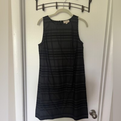 Loft Outlet Striped Sheath Dress NWT MEDIUM