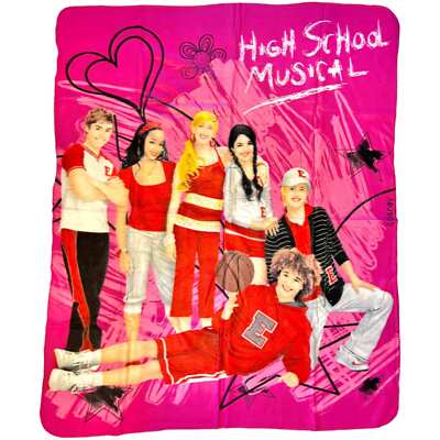 High School Musical Throw Blanket Soft Cozy Fleece Blanket for Fans Gift