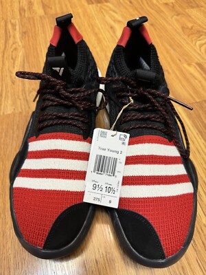 Adidas Trae Young 2 Shoes - NEW Mens Size 9.5 Black / Red - #46019-OFCL s-l400.jpg main image 3