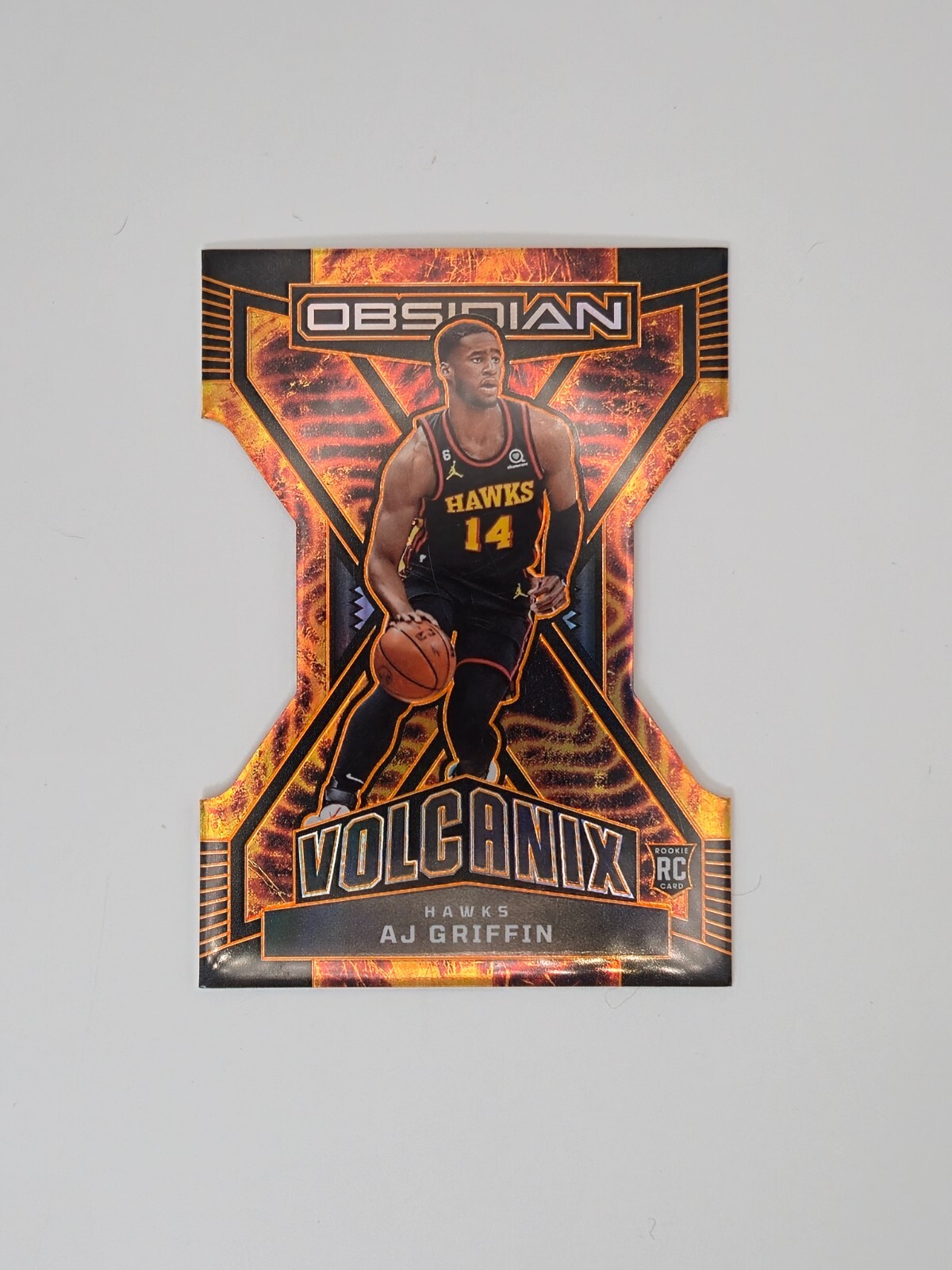 2022-23 Panini Obsidian Volcanix AJ Griffin #29 CASE HIT Rookie RC