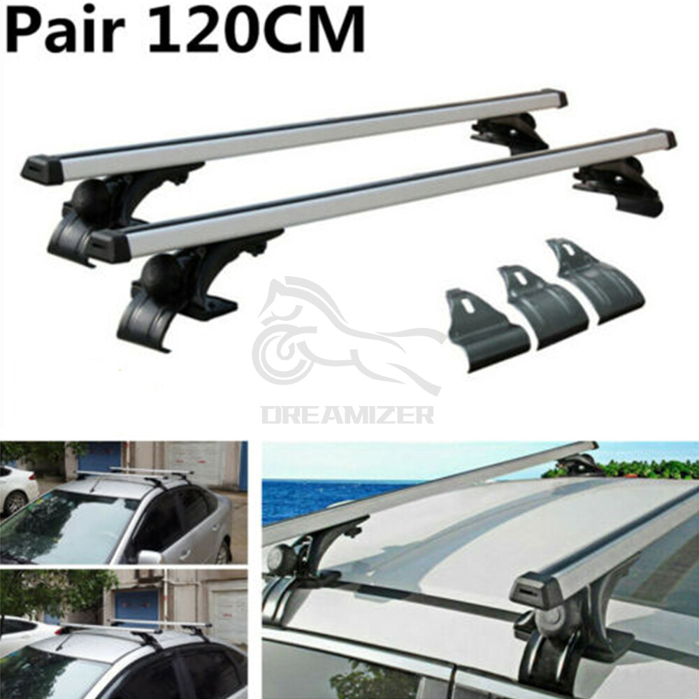 48" Universal Car Roof Rack Strip Basket Cross Tube Bar