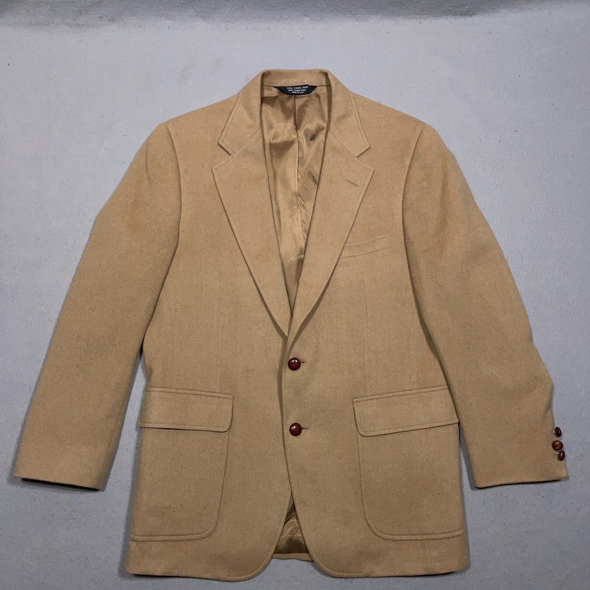 ジャケット・アウター n.hoolywood camel Alexander John Mens Corduroy Tan Camel Hair Sport Coat