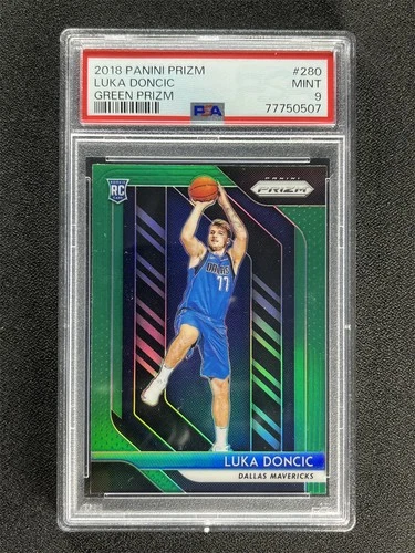 Luka Doncic 2018 Panini Prizm Luka Doncic #280 Green
