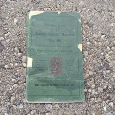 Singer Sewing Machine No. 66 Instruction Manual