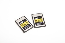 2x Lexar Professional 160GB CFExpress Type A Gold Series Memory Card 900MB/s