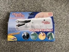 Handy Stitch Handheld Sewing Machine, Cordless Battery Operated