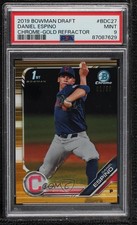 2019 Bowman Draft Chrome Gold Refractor 1/50 Daniel Espino PSA 9 MINT 10yf