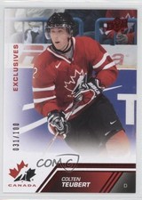 2013 Upper Deck Team Canada Exclusives 31/100 Colten Teubert #34 0c6