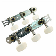 Classical Guitar String Tuning Pegs Machine Heads Tuners Tuning Keys 3L3R Chrome