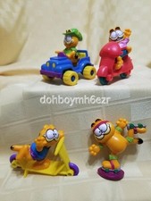 McDonald's Kids Happy Meal Toy 1989 Garfield Odie set of 4 LOT