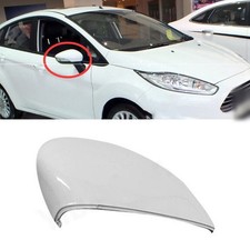 Cover Specchio Ala Bianca Eccellente Qualit�� per Ford Fiesta MK7 2008 2017