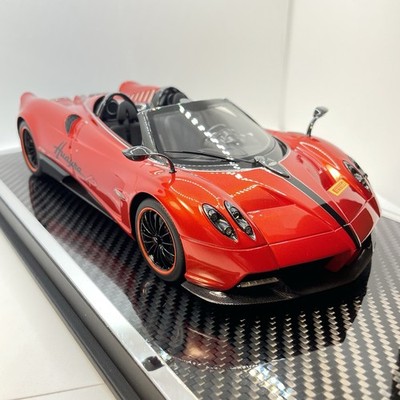 1:18 Pagani Huayra White Carbon Fiber YY Model Resin | Display Base | Rare LTD
