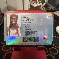 Panini 2026 WNBA Donruss Saniya Rivers License to Dominate #7 Connecticut Sun