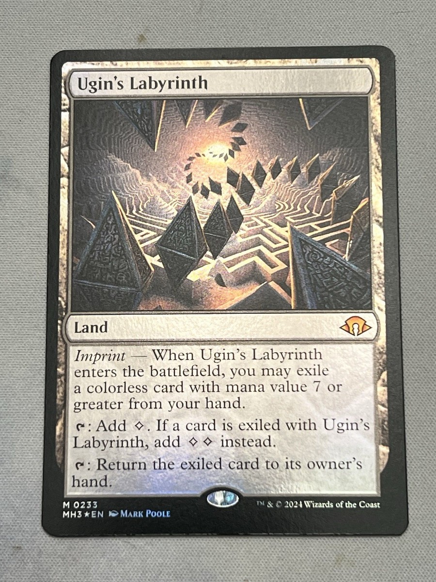 Ugin's Labyrinth Modern Horizons 3 Foil Land Colorless Mythic 233 Poole MTG  NM | eBay