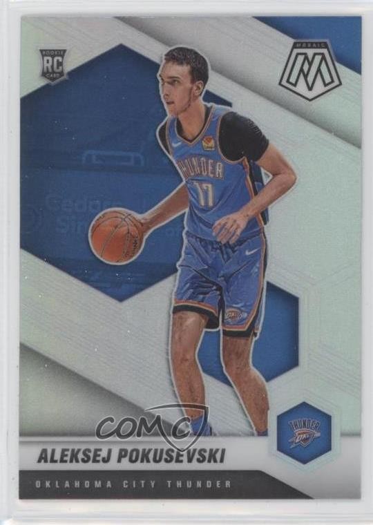 2020-21 Panini Mosaic Silver Prizm Aleksej Pokusevski #226 Rookie RC 11if