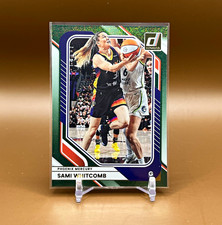Sami Whitcomb Green Shimmer 2025 Panini Donruss WNBA Card #3 Mercury