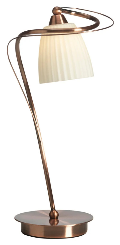 Table Light Copper Leke Oaks Lighting 6259/1 TL CU