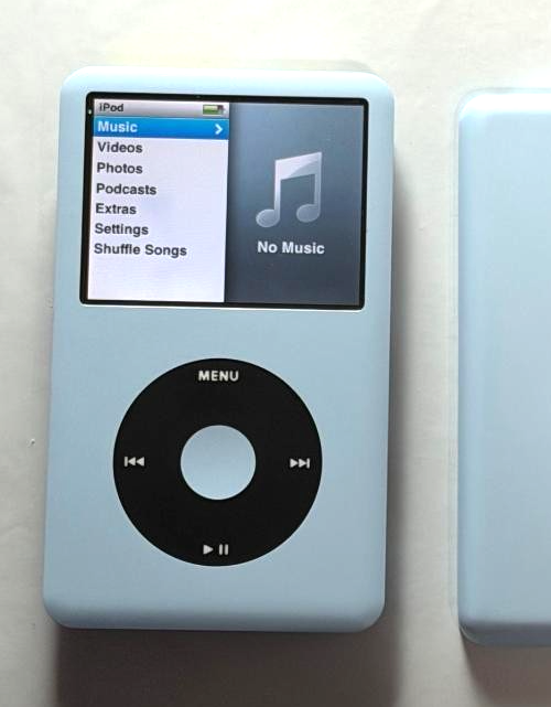 Apple iPod Classic 7th Generation Bluey Blu (128GB ,256GB, 512GB