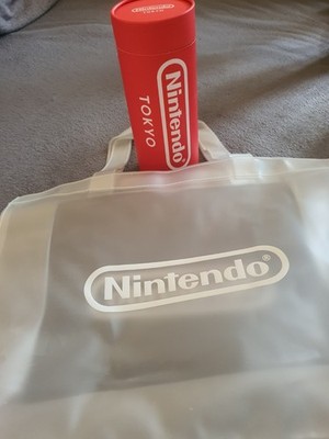 Nintendo Tokyo Tshirt M mit transparenten Plastik Shopper