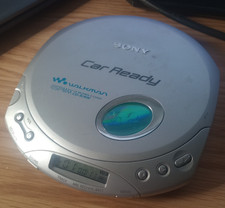 Sony Walkman D-E356CK Portable CD Player CD-R CD-RW Car Ready Works Good