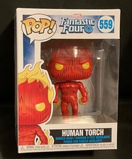 Funko Pop! Marvel - Los Cuatro Fantásticos - Antorcha Humana #559