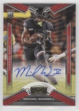 2020 Chronicles Draft Picks Playoff Signatures Michael Warren II #14 Auto 04n9