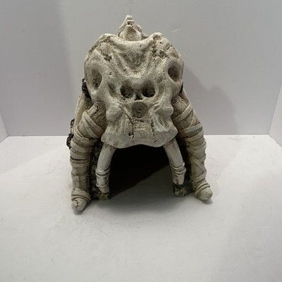 Resin Skull Cave Aquarium Decoration, Beige/Brown, All Water Types