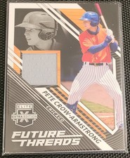 Pete Crow-Armstrong RC 2021 Panini Elite Future Threads Rookie Memorabilia