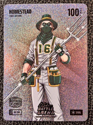 2026 Bo Jackson Battle Arena “Homestead” Nick Kurtz RC Icon Battlefoil Steel