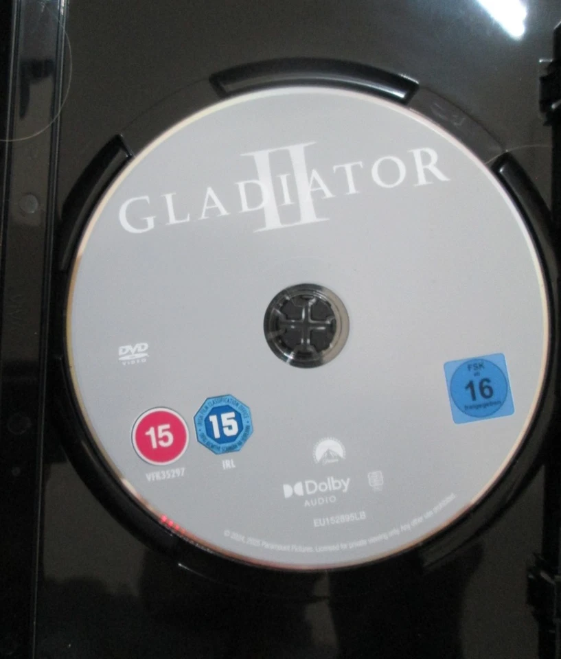 Gladiator II DVD - Ridley Scott's Ancient Rome Saga, Cert. 15+ - Image 3 of 3