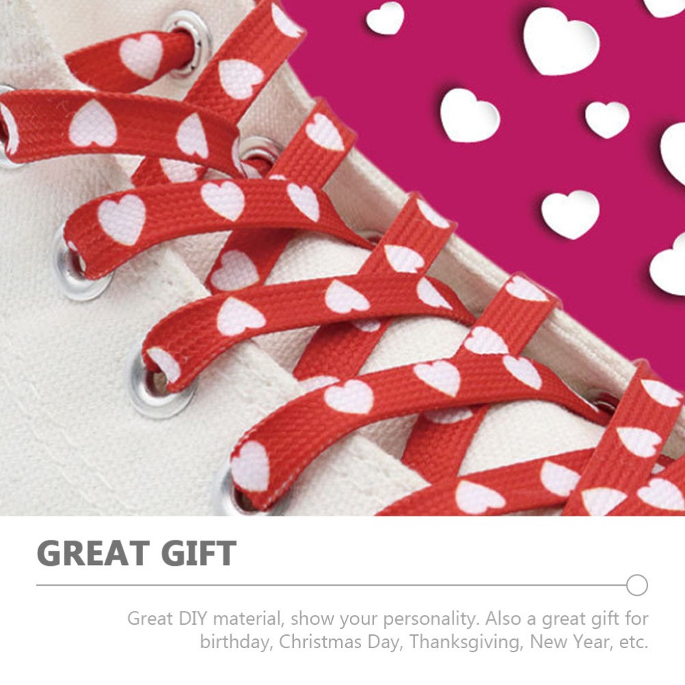 APL 2 Paia Lacci Uomo Bianchi per Scarpe da Ginnastica Lacci a Cuore