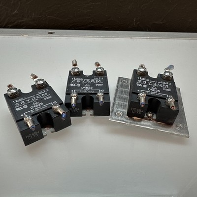 CRYDOM D4825 Solid State Relay Output 480VAC 25A Input 3-32VDC (THREE)