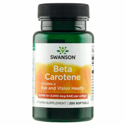 Swanson Beta Carotene capsules, 250 pcs.