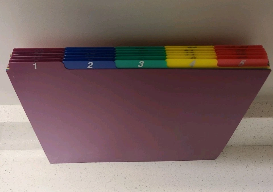 Pendaflex Top Tab File Guides Daily 1-31 1/5 Tab Polypropylene Letter set of 31 - Image 2 of 4