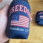 3-Pck Insulated Can Coolers, Patriotic American Flag, Cuzzy Exclusive F250 Fair — photo 5