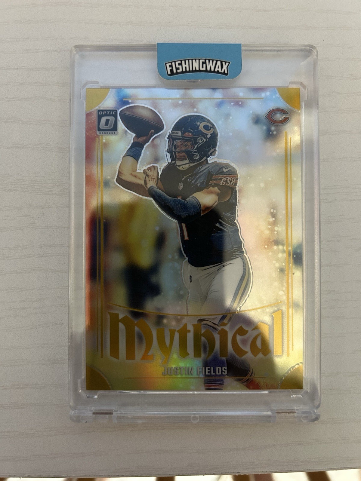 2023 Panini Mythical Gold Justin Fields /10