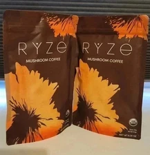 2 Pack Of Ryze Organic Mushroom Coffee