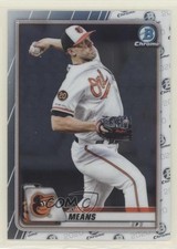 2020 Bowman Chrome John Means #12 0c4