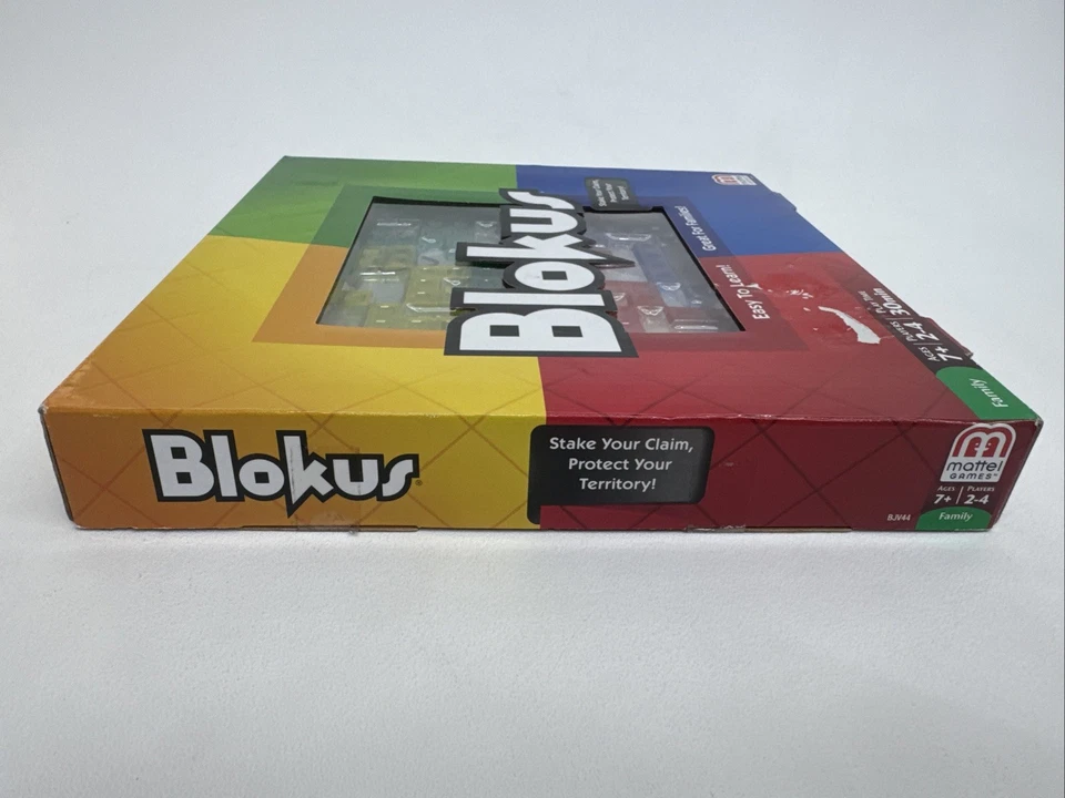 Blokus Mattel Juego de Mesa Estrategia Educativa 2013 100% Completo Nunca Abierto Foto 3 de 4