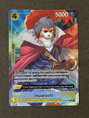 One Piece TCG OP06-100 Inuarashi PRB01 The Best English NM/M