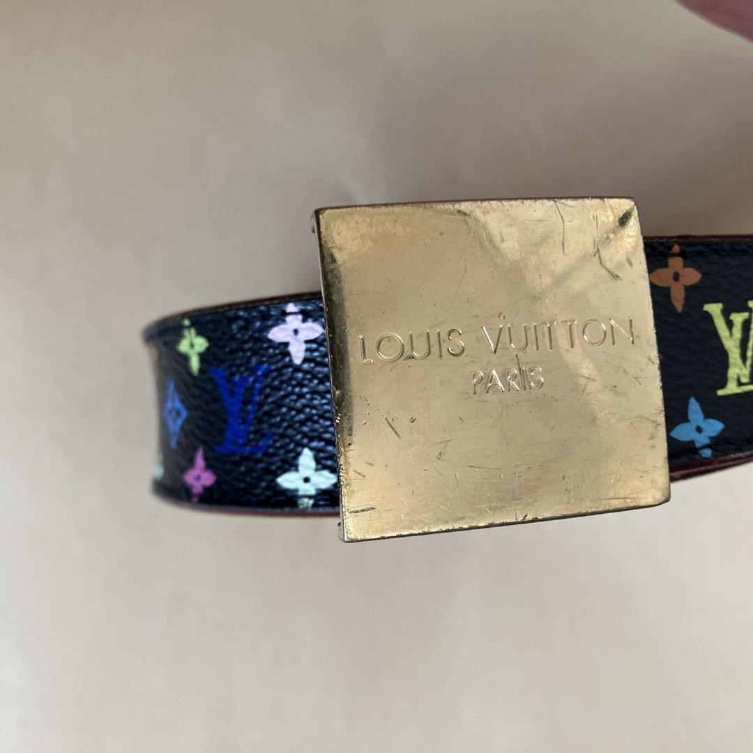 小物 LV MULTICOLOR BELT Louis Vuitton Multicolor Logo Belt multi-color multi from
