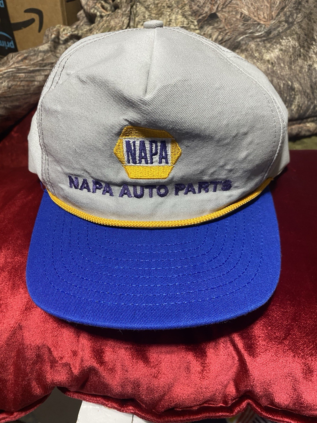 Mesh Cap with Adjustable Drawstring NAPA Auto Par… - image 1