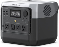 Portable Power Station RIVER 2 Pro, 768Wh Lifepo4 Battery, 70 Min Fast Charging,
