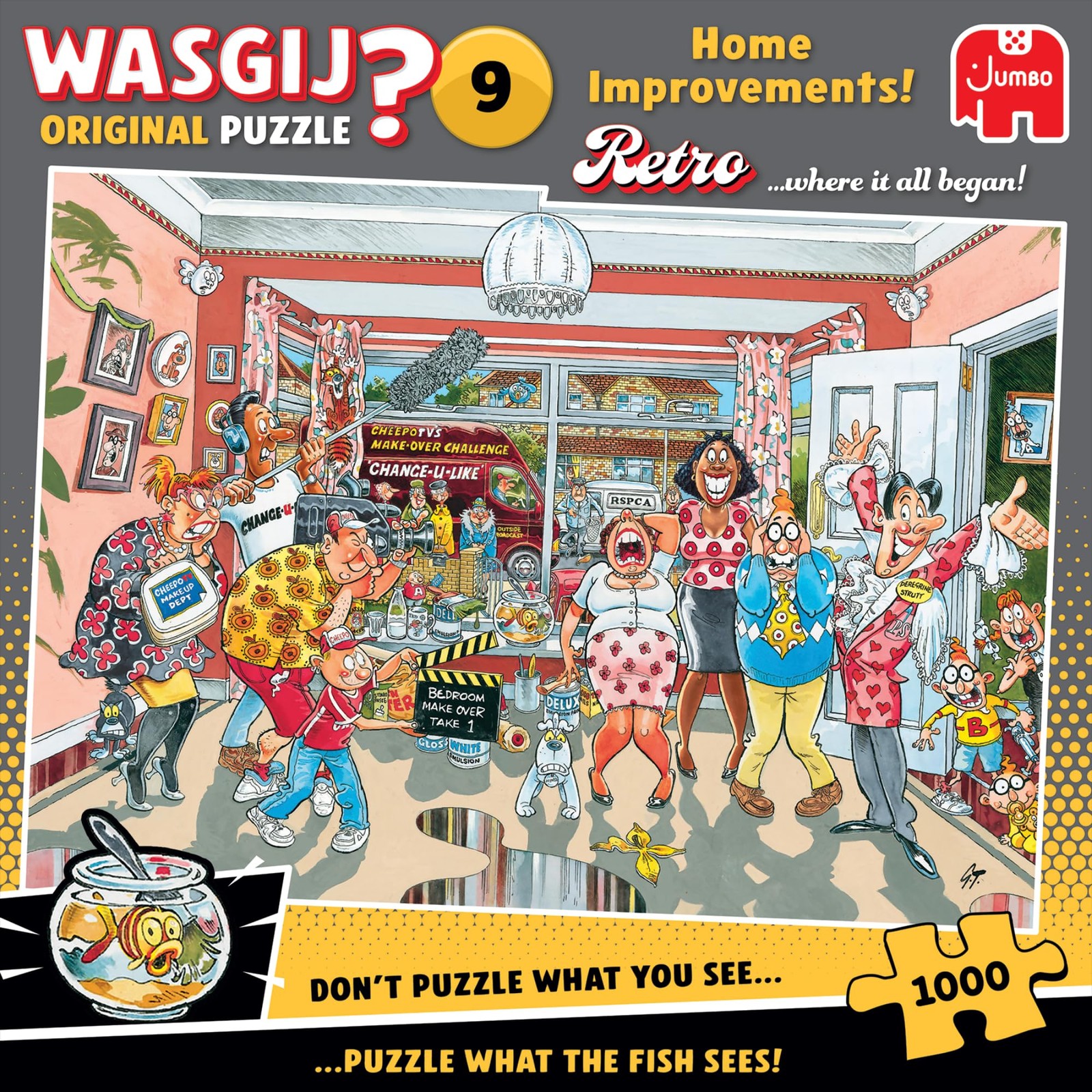 Wasgij Retro Original 9 Home Improvements - 1000 7090₽