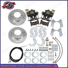 For 9 Inch Pre-1987 Ford Truck Or Bronco Rear End Disc Brake Kit Brand New For 9 Inch Pre-1987 Ford Truck Or Bronco Rear End Disc Brake Kit Brand New