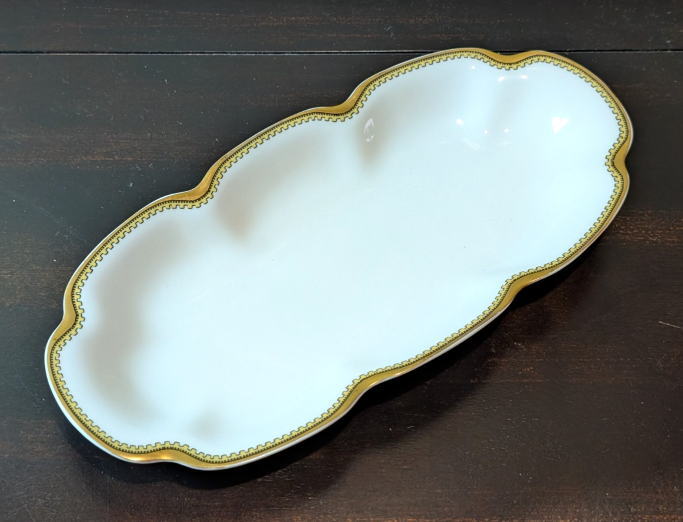 Haviland & Co Limoges France Anjou Collection Porcelain Vegetable Serving Dish