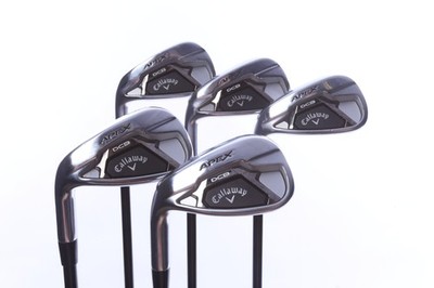 LEFTY Callaway Apex DCB Iron Set 6-PW - -3 in Seniors Flex