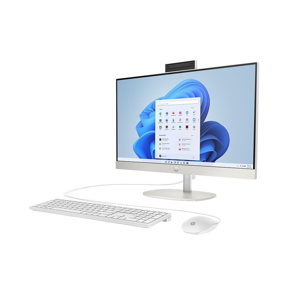 HP 24-CR0026 23.8" FHD Intel Core i3-N300 8GB DDR4 256GB SSD W11H AIO Desktop WH, imagen 2